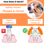 کیت خمیردندان و مسواک سگ برند انگلیسی OurDogsLife OurDogsLife Dog Toothpaste and Toothbrush Set