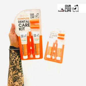 کیت خمیردندان و مسواک سگ برند انگلیسی OurDogsLife OurDogsLife Dog Toothpaste and Toothbrush Set