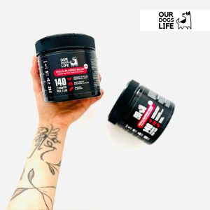 مکمل طبیعی ضد حساسیت و خارش سگ (140 عدد) برند انگلیسی OurDogsLife OurDogsLife Itch & Allergy Relief Supplement