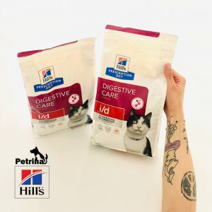 غذای خشک گربه هیلز درمانی گوارش (1/5 کیلوگرم) | Digestive Care i/d Hill’s Prescription Diet i/d Dry Cat Food with Chicken