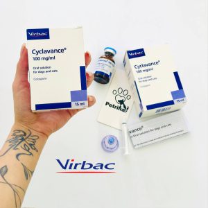 سیکلوسپورین ویربک (فرانسه) | درمان درماتیت آتوپیک مزمن پوستی و خارش‌زا - 100 میل | Virbac Cyclavance