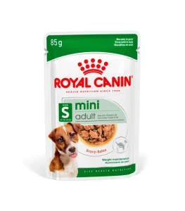 پوچ سگ رویال کنین مینی ادالت (نژاد کوچک) | 85 گرم Royal Canin Mini Adult Morsels In Gravy Wet food for dogs