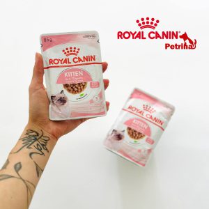 پوچ بچه گربه رویال کنین | 85 گرم | Kitten Chunks Royal Canin Kitten Chunks In Gravy Wet food for cats غذای تر بچه گربه رویال کنین – Kitten Chunks in Gravy