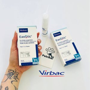 قطره گوش سگ ویربک (فرانسه) | ضد التهاب، ضد قارچ و ضد باکتری | Virbac Easotic® ERA Drops