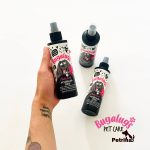 اسپری گره بازکن و نرم‌کننده موی سگ  Bugalugs (انگلیسی)، رایحه ماندگار Baby Fresh | وگان | 200 میل