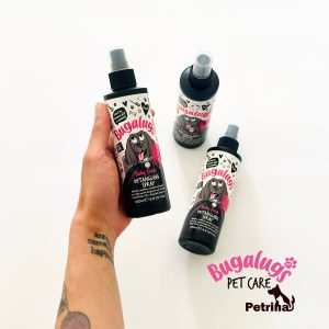 اسپری گره بازکن و نرم‌کننده موی سگ  Bugalugs (انگلیسی)، رایحه ماندگار Baby Fresh | وگان | 200 میل