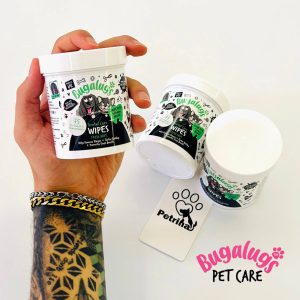 پد تمیز کننده دندان سگ و گربه Bugalugs (انگلیسی) عصاره نعنا | 75 عدد Bugalugs Advanced Dental Care Enzymatic Toothpaste (Liver Flavour) for Dogs & Cats