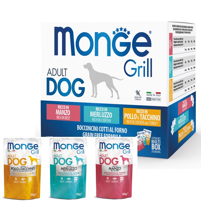 Monge Grill Multipack Pouches