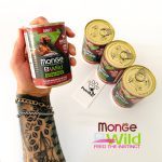 کنسرو سگ مونژه BWild گوشت بره و کدو حلوایی| سوپر پرمیوم، طبیعی - بدون غلات | 400گرم Monge Natural Super Premium Bwild Grain Free Formula All Breeds Adult Dog Irregular Cut Chunkies in Gravy Lamb with Pumpkin and Zucchini
