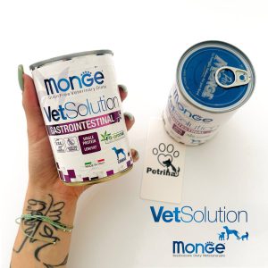 کنسرو درمانی سگ مونژه VetSolution گسترواینتنشیال (نارسایی گوارش و اسهال) | 400 گرم Monge VetSolution Gastrointestinal Canine