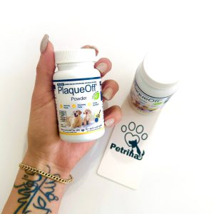 پودر پلاک آف ProDen PlaqueOff - ضد جرم و تارتار  | مناسب سگ و گربه ProDen PlaqueOff with Natural Kelp - for Small & Medium Breed Dogs & Cats