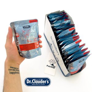 پوچ گربه عقیم شده دکتر کلادرز گوشت مرغ و گوساله Dr.Clauder's