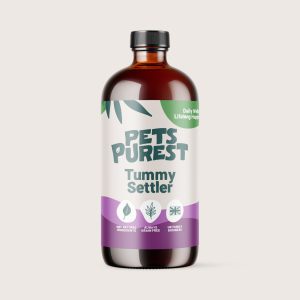 شربت ضد اسهال سگ و گربه Tummy Settler برند Pets Purest (انگلیسی) | آرامش بخش معده | حجم 250 میل Pets Purest Natural Tummy Settler 250ml