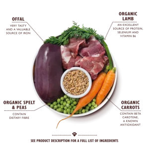کنسرو سگ ارگانیک لیلیز کیچن | بره، خوک و بیف | 150 گرم - تمام نژادها | Lily's Kitchen Organic Lily's Kitchen Organic Lamb Supper (150g)