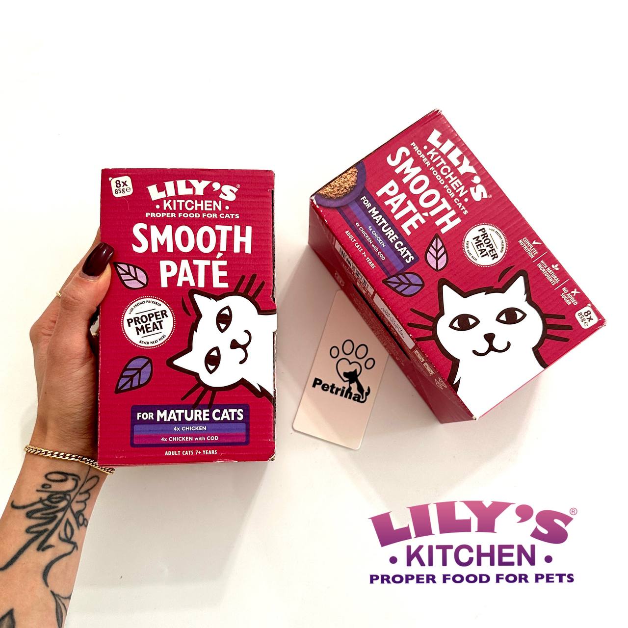 Paté Selection Multipack for Mature Cats (8 x 85g)