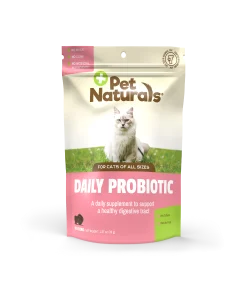 پروبیوتیک گربه Pet Naturals (آمریکایی) | سلامت گوارش 100% طبیعی | 30 عدد  Pet Naturals Daily Probiotic for Cats - 30ct