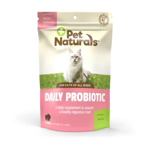 پروبیوتیک گربه Pet Naturals (آمریکایی) | سلامت گوارش 100% طبیعی | 30 عدد  Pet Naturals Daily Probiotic for Cats - 30ct
