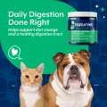 پروبیوتیک سگ و گربه NaturVet آمریکایی (100% طبیعی) | کاهش نفخ، دل‌ درد، اسهال و ناراحتی‌های گوارشی | پودری 114 گرم | NaturVet® Digestive Enzymes