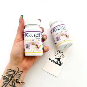 پلاک آف ProDen PlaqueOff - ضد جرم و تارتار   | مناسب گربه | پودر 100% طبیعی ProDen PlaqueOff Powder - for Cats