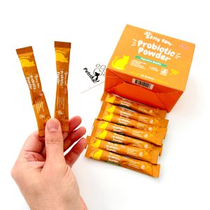 پودر پروبیوتیک گربه زستی پاز Zesty Paws | سلامت روده و گوارش - ساشه ای طعم کدو حلوایی | Probiotic Powder Zesty Paws Probiotic Powder for Cats