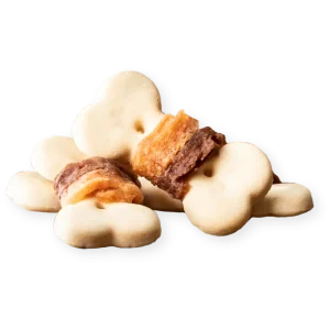 تشویقی سگ 8in1 Flavours Meaty Biscuits | بیسکویت گوشتی با طعم‌های مرغ، گاو و خوک | مناسب تمام نژادها