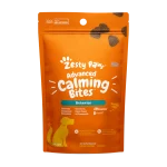 آرامش بخش سگ Zesty Paws Advanced Calming |بابونه، ریشه سنبل الطیب و ال-تریپتوفان - 10 عدد Zesty Paws Advanced Calming Bites for Dogs