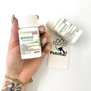 قرص آپوکوئل ضد خارش سگ (آمریکایی) 16 میلی‌گرم | Apoquel® 16 mg | قوطی 20 عددی Apoquel® 16 mg OCLACITINIB / 20 TABLETS Bottle