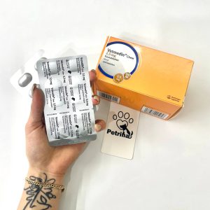 قرص قلب سگ وتمدین آلمانی (پیموبندان) vetmedin | 2/5 mg | ورق 10 تایی پتشاپ پترینا