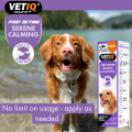 پماد آرامش‌ بخش فوری سگ VETIQ Serene Calming (انگلیسی) | ضد استرس (موضعی و خوراکی) VetIQ Healthy+ Serene Calming | Naturally Calms & Soothes | Fast Acting