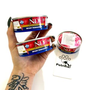 کنسرو گربه N&D مدیریت وزن | بدون غلات | 70 گرم N&D Quinoa Cat Weight Management