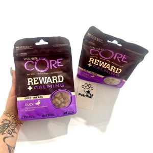شویقی سگ Wellness CORE Reward+ Calming | آرامش بخش و ضد استرس | پروتئین اردک، بابونه و گل ساعتی | 170 گرم