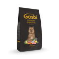 غذای خشک رژیمی سگ‌ Gosbi Exclusive | نژاد کوچک | کم چرب، طعم  بوقلمون و ماهی سفید، بدون غلات | 2 کیلو Gosbi Exclusive Light Mini Grain Free