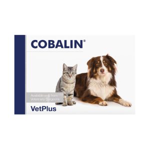 ویتامین ب کمپلکس B12 سگ و گربه COBALIN® VetPlus | مناسب بی‌اشتهایی، مدفوع شل یا بی‌حالی | ورق 30 تایی