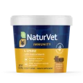 مکمل ال-لیزین گربه L-Lysine برند NaturVet | سیستم ایمنی، سلامت تنفسی و سلامت طبیعی چشم | 60 عدد NaturVet L-Lysine with Antioxidants for Cats