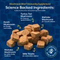 مکمل سیستم ایمنی سگ و گربه Mushroom Max Immunity برند NaturVet | ترکیبی از قارچ‌ های مفید و آنتی‌ اکسیدان‌‌ها | 100% طبیعی - 60 عدد