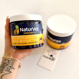 مکمل سیستم ایمنی سگ و گربه Mushroom Max Immunity برند NaturVet | ترکیبی از قارچ‌ های مفید و آنتی‌ اکسیدان‌‌ها | 100% طبیعی - 60 عدد