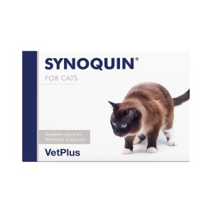 مکمل تخصصی VetPlus SYNOQUIN | سلامت مفاصل و عضروف گربه | ورق 30 عددی