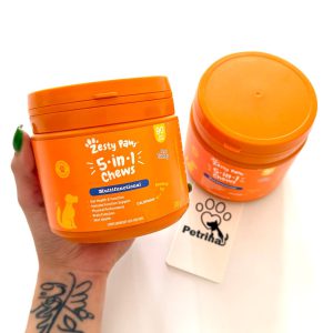 مولتی ویتامین سگ Zesty Paws 5-in-1 طعم بوقلمون | ۹۰ عددی
