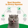خمیر ضد گلوله مویی گربه زستی پاوز Zesty Paws Anti-Hairball Paste | طعم ماهی | ۷۵ گرم