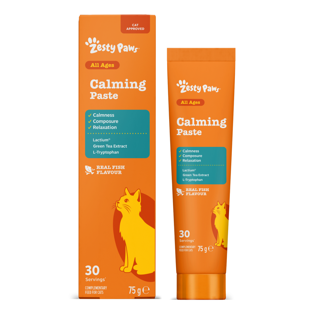 آرامش بخش گربه Zesty Paws Calming Paste | طعم ماهی | 75 گرم Zesty Paws Calming Paste for Cats