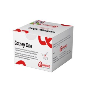 مکمل کلیه گربه Catney One برند EMASCO (ایرلندی) | حمایت از عملکرد کلیه و کاهش جذب فسفات در نارسایی مزمن کلیه | ساشه ای