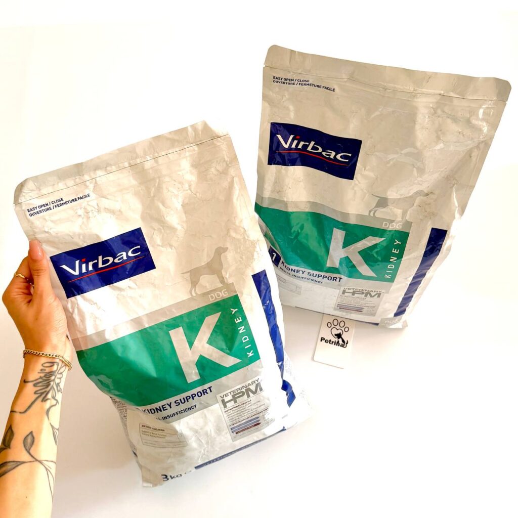غذا خشک درمانی سگ Kidney Support Dog Food K1 برند Virbac |پشتیبانی از عملکرد کلیه و بیماری کلیوی| همه نژادها | 3 کیلوگرم
