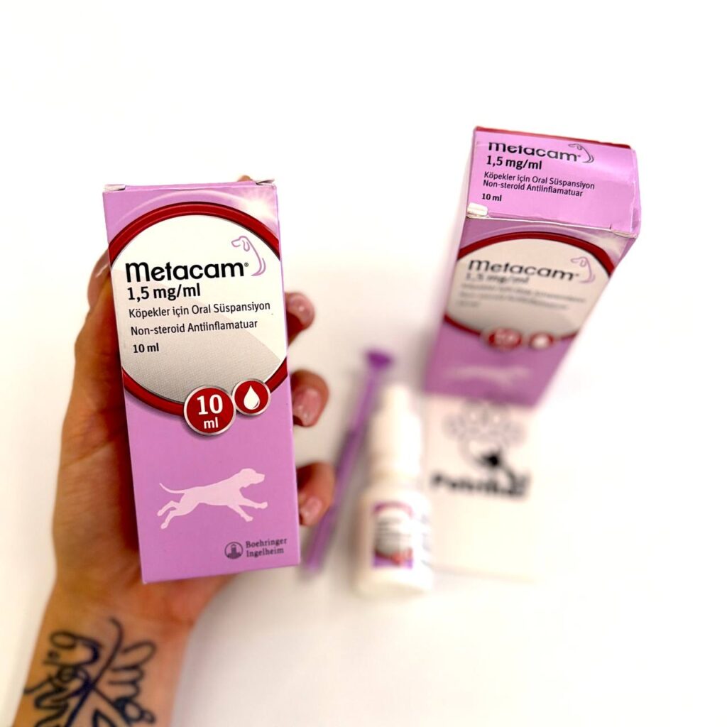 سوسپانسیون خوراکی ملوکسیکام Metacam 1.5mg/ml مخصوص سگ | کاهش درد و التهاب عضلانی اسکلتی| 10ML 