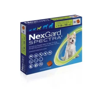 قرص ضد انگل، کک و کنه سگ نکس گارد اسپکترا NexGard Spectra | مناسب وزن 7.5 تا 15 کیلو NexGard Spectra for Dogs | 7.5 -14 KG