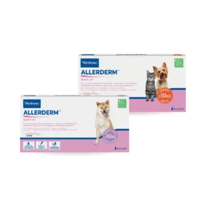 محلول موضعی Allerderm Spot-On Virbac برای سگ و گربه | کمک به تقویت سد دفاعی پوست و کاهش خارش و خشکی