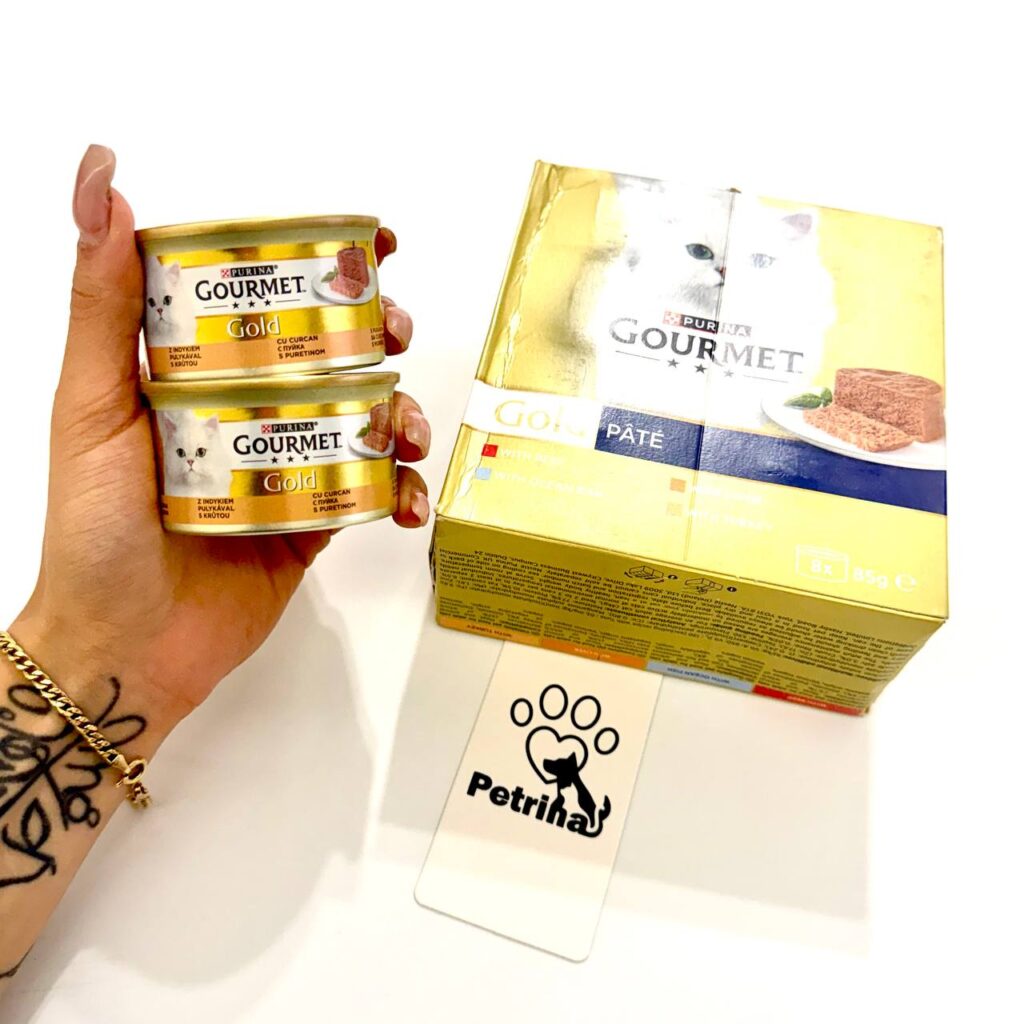 کنسرو گربه گورمت گلد GOURMET® Gold (آلمانی) بوقلمون | 85 گرم GOURMET® Gold PATE Turkey Wet Cat Food