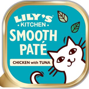 کنسرو پته گربه Lily's Kitchen | مرغ - طبیعی و بدون غلات | 85 گرم Lily's Kitchen Chicken with Tuna Paté (85g)