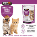 تشویقی گربه و بچه‌گربه VETIQ Healthy Bites Nutri