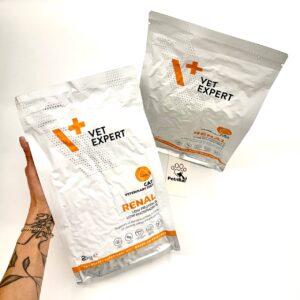 غذای درمانی خشک گربه Vet Expert Renal | نارسایی مزمن کلیه | پروتئین و فسفر پایین (2 کیلو) Vet Expert Renal ِDry for Cat | Low Protein & Low Phosphorus